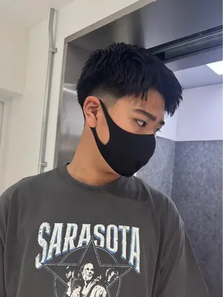メンズ Peyp博多 SORAモデル募集のヘアスタイル