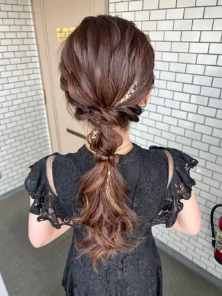 ヘアアレンジ 大人可愛いヘアメイク 💋🧚‍♀️しずかのヘアスタイル