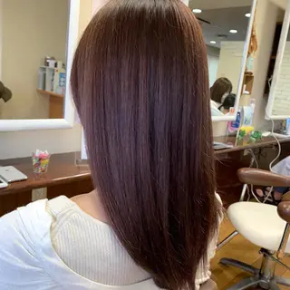 ロング カラー ショート/似合わせ レイヤー/福岡聖容のヘアスタイル