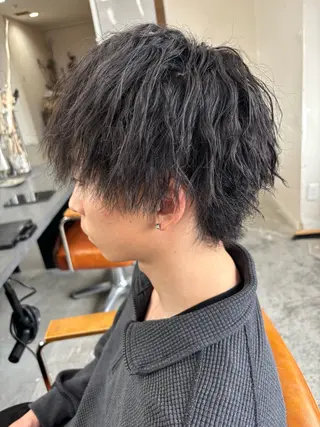 ショート メンズ nico麻生　長谷川 裕月のヘアスタイル