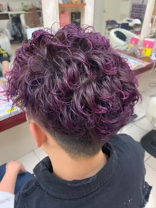 カラー 竹内 英明のヘアスタイル