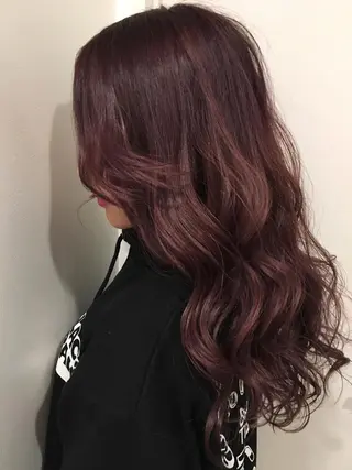 ロング カラー 🌈評価No.1🌈 艶髪カラー❌エクステのヘアスタイル