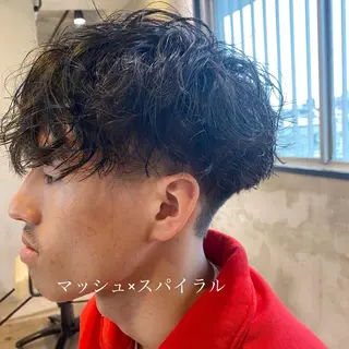 ショート パーマ メンズ ✂︎メンズ特化✂︎ 竹内貴則のヘアスタイル
