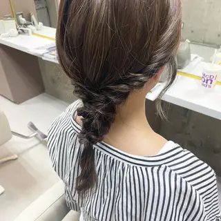 ヘアアレンジ 坂本 沙也加のヘアスタイル