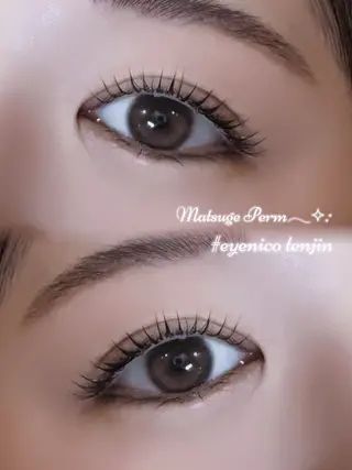 マツエク・マツパ eyenico天神 梅津のマツエク・マツパデザイン