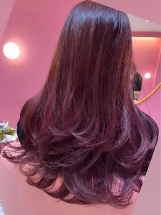 ロング MIRIM栄 野田航生のヘアスタイル
