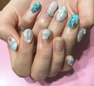 ネイル 舞田 苑香のネイルデザイン