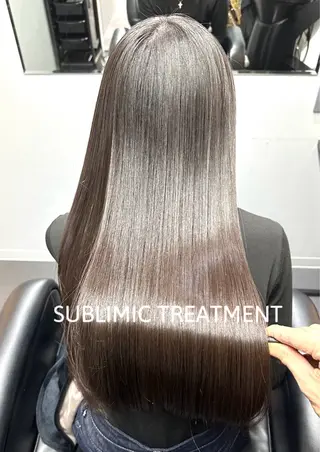 セミロング カラー 美髪矯正・レイヤー 倉友哉のヘアスタイル