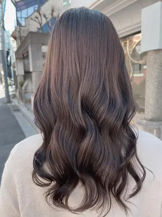 カラー 髪質改善&美髪カラー ボブ&ロングRINのヘアスタイル