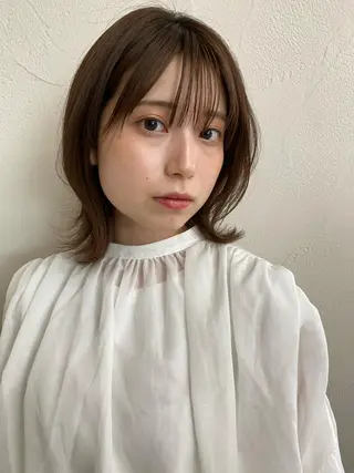 ミディアム カラー アイラッシュニコ 麻生のマツエク・マツパデザイン