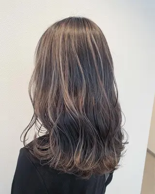 セミロング カラー パーマ ヘアアレンジ メンズ キッズ ネイル マツエク・マツパ 🌈デザインヘア職人 Kaede🌈のヘアスタイル