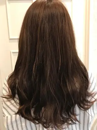 セミロング カラー 🫟Blanco🫟 Color&Careのヘアスタイル