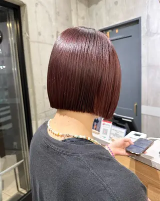 カラー タグチ アスカのヘアスタイル