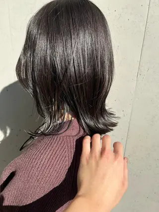ミディアム ☀️ハイトーンボブ ☀️石川 海斗のヘアスタイル
