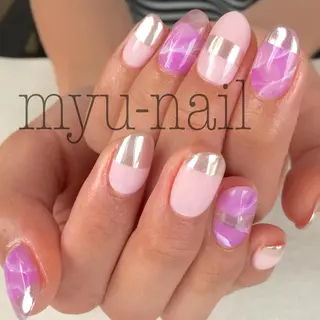 ネイル ホームサロン myu-nailのネイルデザイン