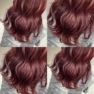 セミロング owl（オウル） Momoのヘアスタイル