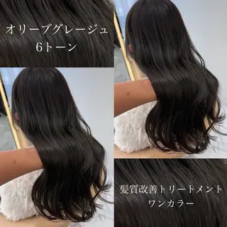 ロング カットモデル募集 長谷川のヘアスタイル