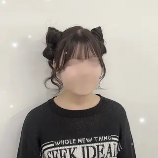 ロング ヘアアレンジ さくら 🌸エクステのヘアスタイル