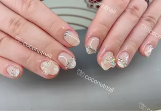 ネイル 神田 ココナッツのネイルデザイン