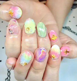 ネイル nailist cocoのネイルデザイン