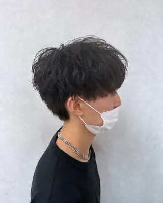 パーマ メンズ TELA HAIR 副代表RIKUのヘアスタイル