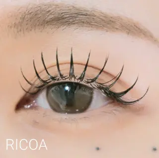 マツエク・マツパ RICOA 酒井のマツエク・マツパデザイン