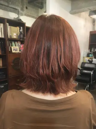 ミディアム 𓍲꙳yamada haruna⋆ 𓍱のヘアスタイル