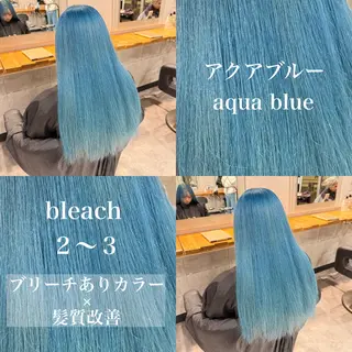 ロング カラー ️💕淡いハイトーン 💕︎︎ひかるのヘアスタイル