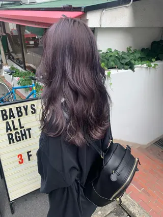 ロング カラー ヘアアレンジ 憧れの艶ハイトーンへ 🌙サイダサキのヘアスタイル