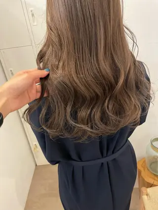カラー 大迫 江梨のヘアスタイル