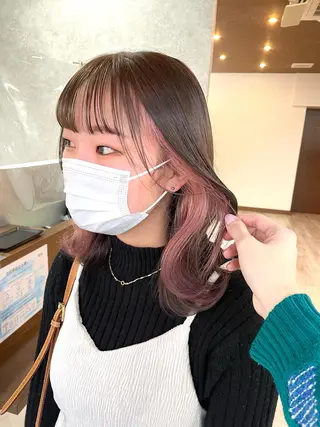 ミディアム カラー 🫧ヒシダアキ taboo.i🫧のヘアスタイル