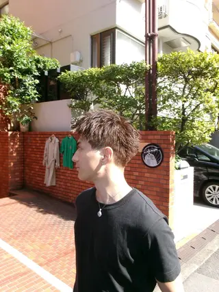 ショート メンズ メンズカット 髙橋創のヘアスタイル