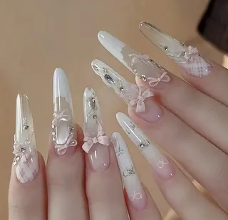 ネイル By moonネイル 🌷ワンホン/韓国風のネイルデザイン