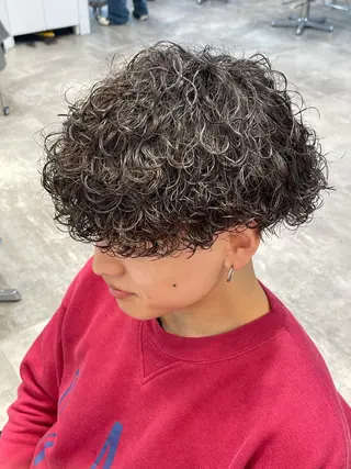 パーマ メンズ fifth 武正 琉生のヘアスタイル