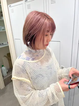 カラー 河原 楓樹のヘアスタイル