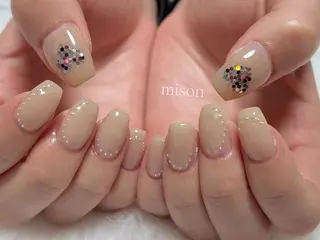 ネイル mison 安形友花のネイルデザイン