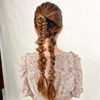 ロング かわいいを＋🎀𖤐 上品hair/ 星愛のヘアスタイル