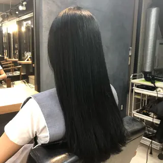 ロング カラー ヘアアレンジ ainico+所属・メンズ特化✂️栗原 侑也のヘアスタイル