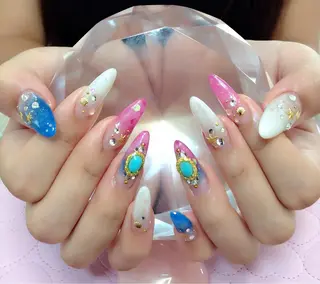 ネイル 🩵池袋heart nail🩵のネイルデザイン