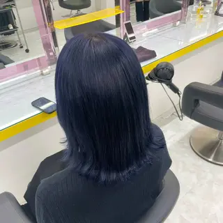 ミディアム カラー 🦋色落ち綺麗カラー メンズYUZU🦋‪のヘアスタイル