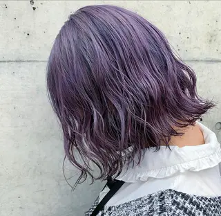 ミディアム カラー ヘアアレンジ 🌈インナーカラー ‘ショウマ’🌈のヘアスタイル