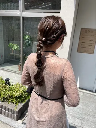 ヘアアレンジ 美髪× ヘアセット✨Araiのヘアスタイル