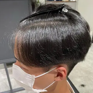パーマ メンズ Ryo 難波 メンズサロンのヘアスタイル