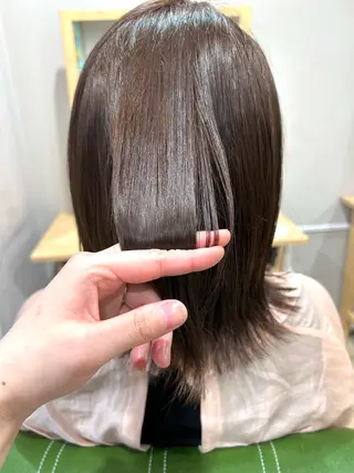 ミディアム カラー 白髪ぼかし/ショート 特化🌟サトウユキのヘアスタイル