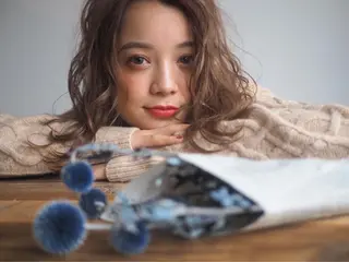 ミディアム ari/ヘアセット レイヤーカット✂︎のヘアスタイル