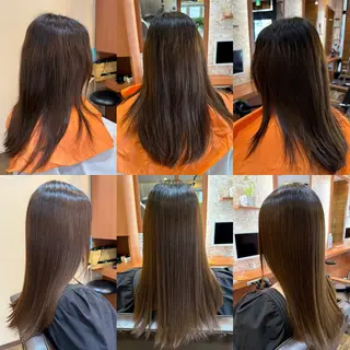 ロング 山口 博司のヘアスタイル
