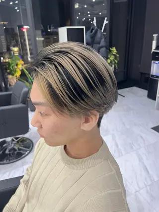 メンズ SALOWIN栄 高須大貴のヘアスタイル