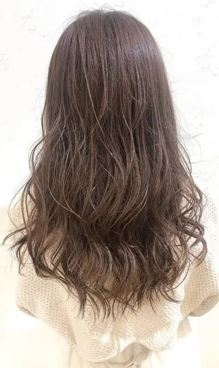 ミディアム カラー パーマ ヘアアレンジ ネイル マツエク・マツパ Londideal 高橋ヒロシのヘアスタイル