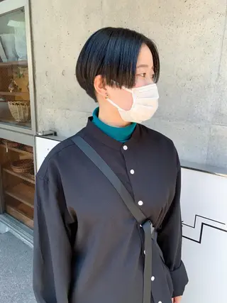 ショート 似合わせパーマ/ kazuのヘアスタイル