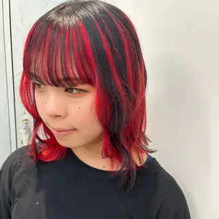 カラー 村瀬 美来のヘアスタイル